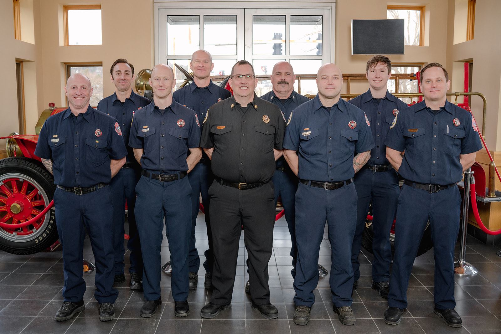 Ashland Fire & Rescue group photo of A shift