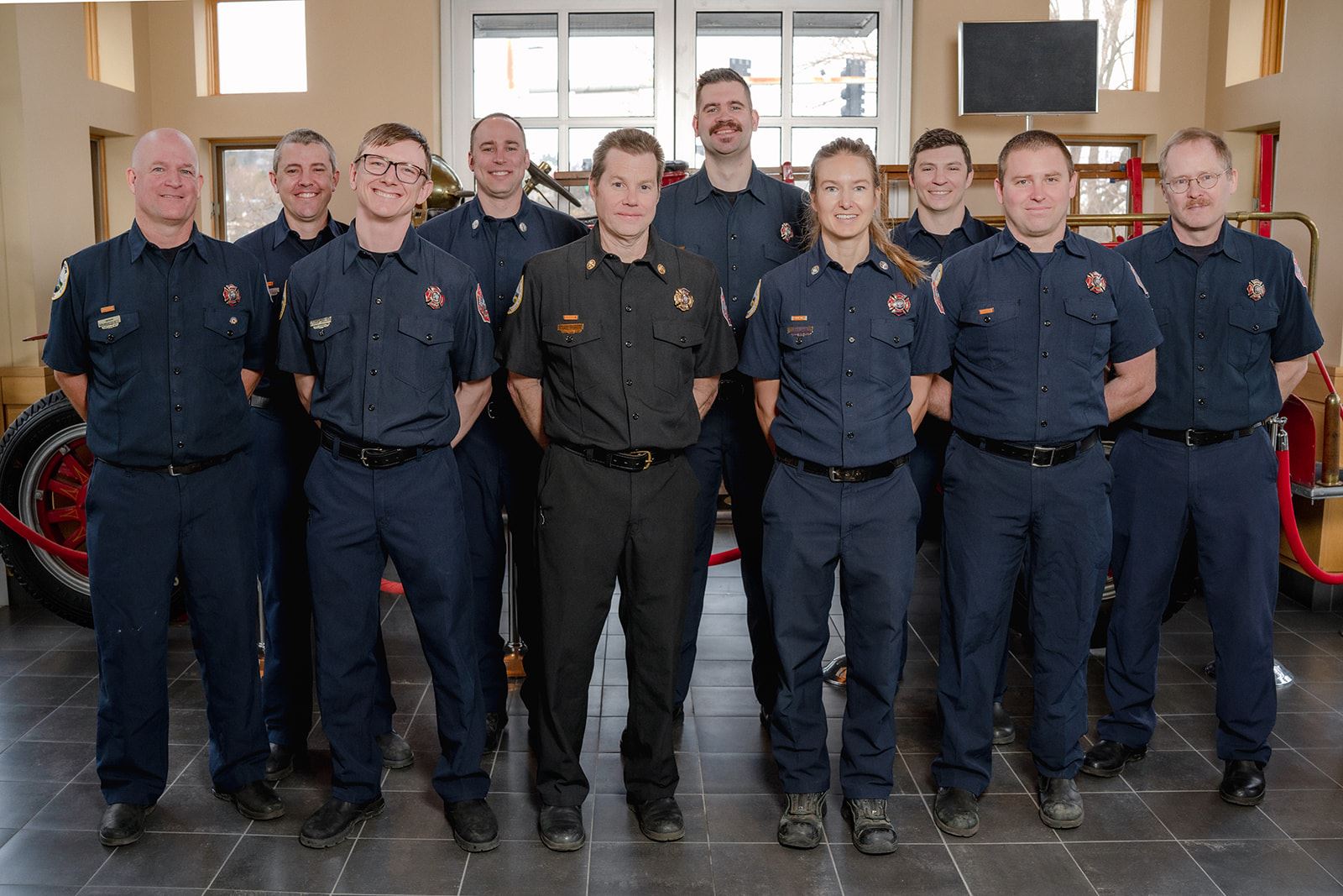 Ashland Fire & Rescue group photo of B-Shift