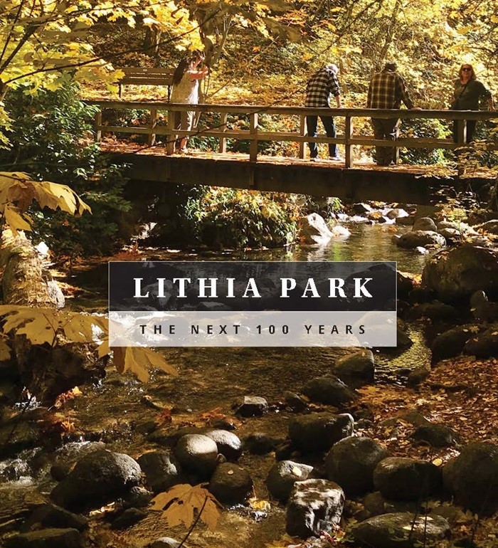 Lithia Park Master Plan report cover 