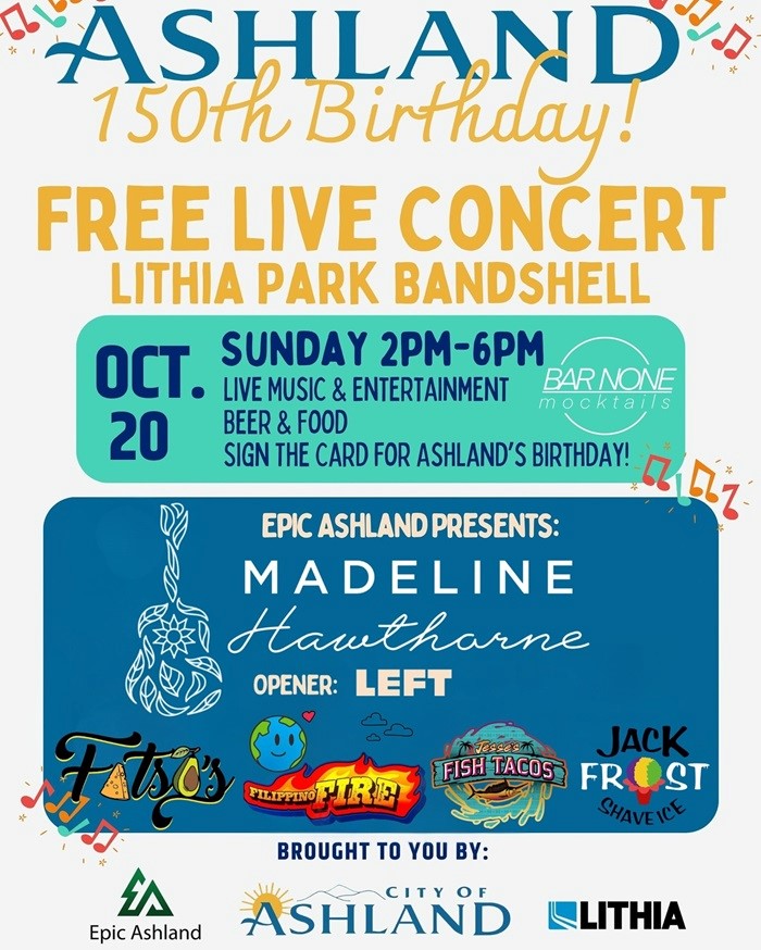 Ashland 150th Birthday poster 
