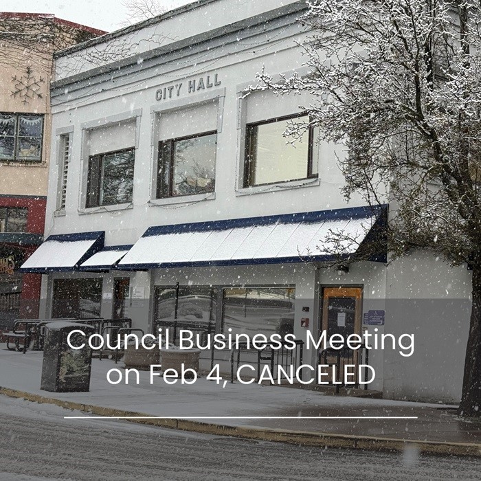 Council Business Meeting canceled