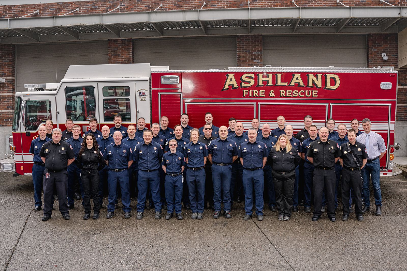 Fire Department Staff Group Photo