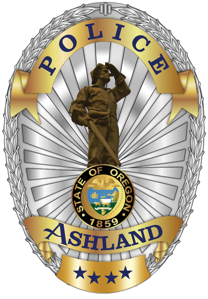 Ashland Oregon Police Department Badge 