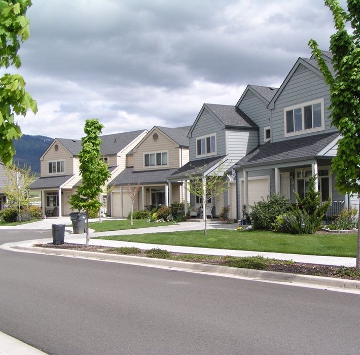 Housing development funded by the Community Development Block Grant Program